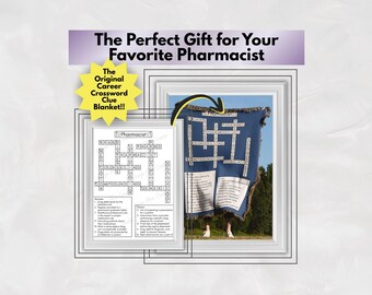 Pharmacist Gift Idea for New Pharmacist Graduation Gift Home Decor for Pharmacist Blanket Gift Pharmacy School Unique Gift for Pharmacist