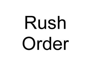 Extra Cost for Rush Order