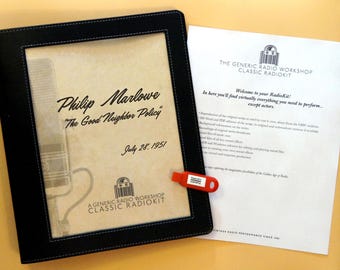 The Adventures of Philip Marlowe - 'The Good Neighbor Policy' July 28, 1951 old time radio script kit