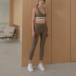 Espresso Leggings/High-intensity/High & Slim waisted/4-way stretch/Premium Athleisure Brand
