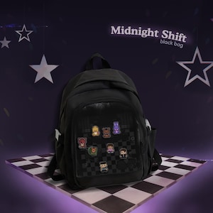 Midnight Shift Rucksack: wasserdicht (inspiriert von Five Nights)