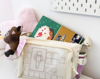 Large Inventory ita bag : waterproof - inspired minecraft
