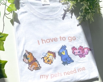 Pet Animals unisex t-shirt - / Game, Cute, Animals, Nerd Gift