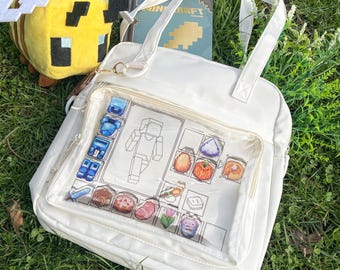 Inventory ita bag : waterproof ( Inspired by the overworld of Minecraft )