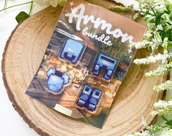 Pins Armor bundle : inspired minecraft