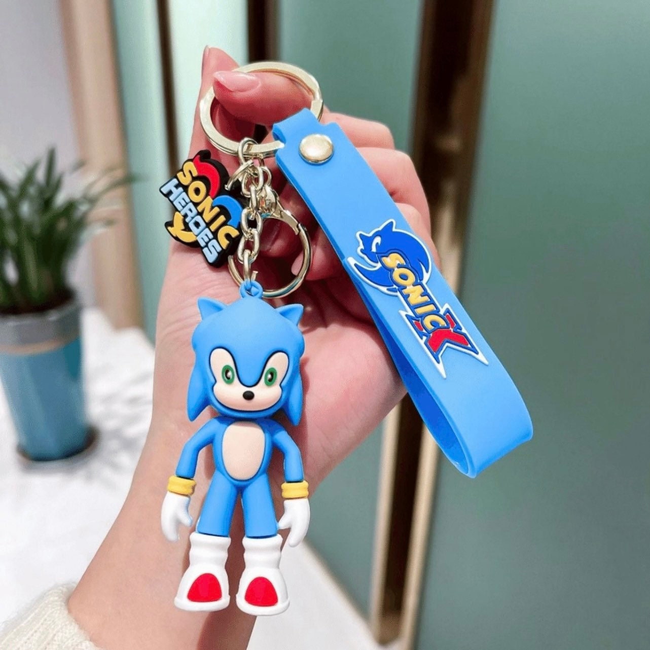 Sonic and Friends Acrylic Keychains : Kawaii Cute Chibi Fanart -   Denmark