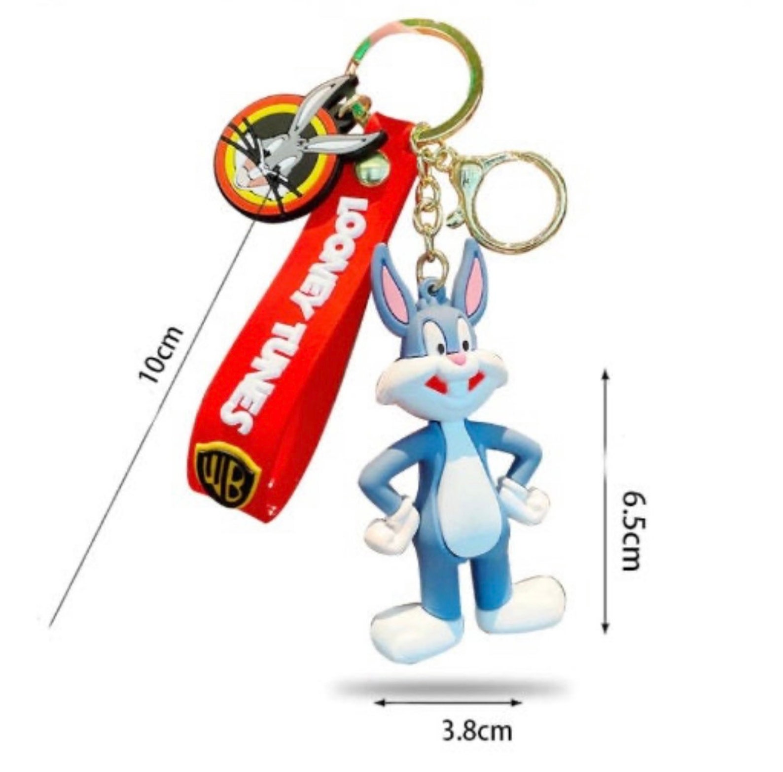 Looney Tunes 3D Keychains Bugs Bunny Keychain Tweety Etsy