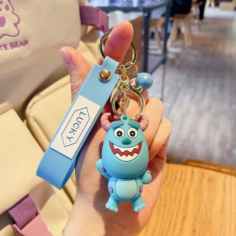 Toy Story Keychains Monster Inc Keychains Silicone Keychain Etsy