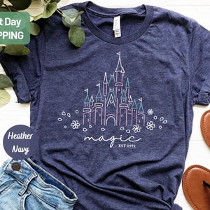 Magical Disney Castle Shirt, Disney Family Shirt, Disneyworld Shirt, Disney Shirts For Family, Disney Shirts