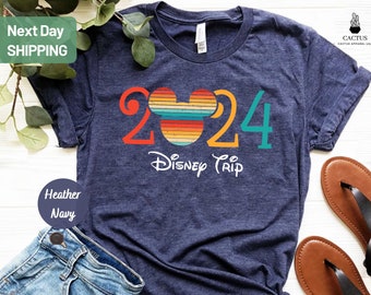 Disney Family Vacation 2024 Shirt, Custom Disney 2024 Family Vacation Shirt, Family Trip 2024 Shirt, Family Vacation Shirt
