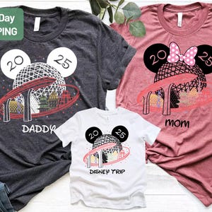 Disney Epcot 2025 Shirts, World Traveler Shirt, Custom Disney Shirt, Mickey Minnie Epcot Shirt, Disney Family Shirt, Disney Tee