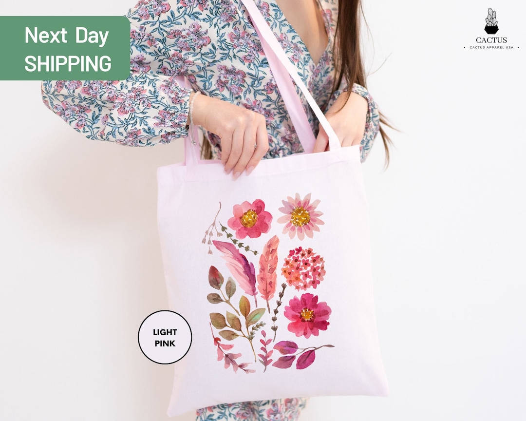 Vint. Flower Tote