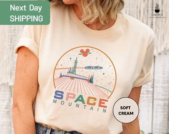 Magic Kingdom Space Mountain shirt, Vintage Space Mountain Shirt, Disney World Shirt, Disneyland Shirt, WDW Shirt