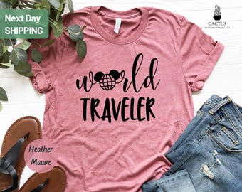 World Traveler Shirt, Vacation Shirt, Travel Shirt, The World Shirt, World Traveler T-Shirt, Vacation Outfit, Adventure Shirt, Hiking Shirt