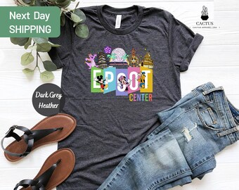 Epcot Center Shirt, Vintage Epcot Shirt, Epcot Shirt, Mickey and Friend Epcot Shirt, Epcot Food and Wine Shirt, Family Epcot Shirt