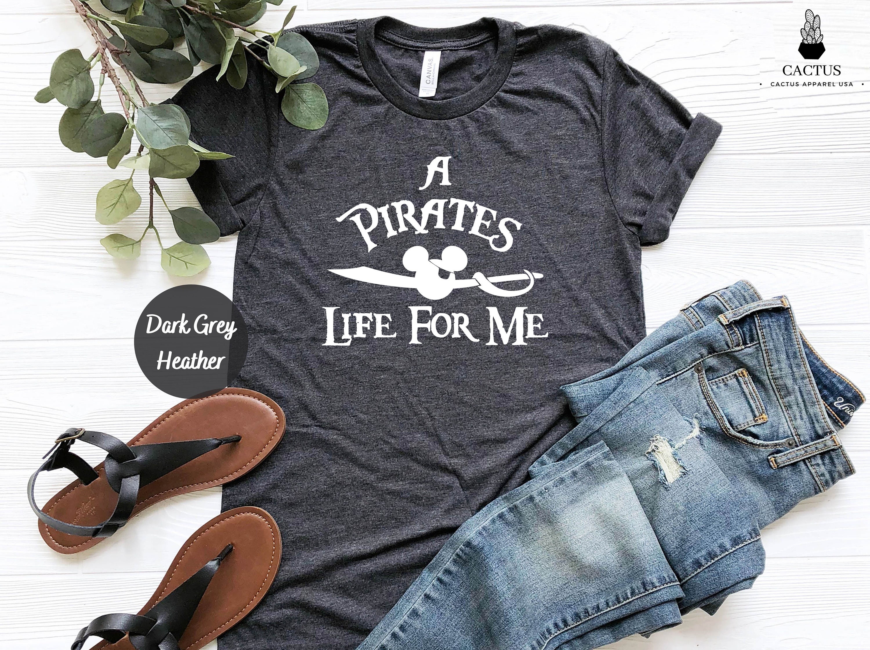 Discover Mickey a Pirates Life for Me Shirt, Disney Pirates of Caribbean T-Shirt, Disney Cruise Matching Shirts
