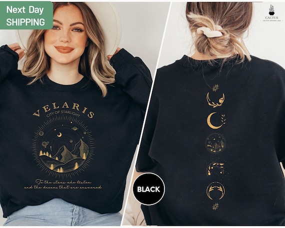 Velaris Sweatshirt, Velaris City Of Starlight Sweatshirt, The Night Court, SJM Merch Shirt, City of Starlight Sweater, ACOTAR Sweatshirt