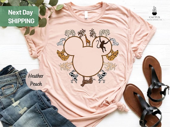 Animal Kingdom Shirt, Mickey Head Safari Shirt, Hakuna Matata Shirt, Leopard Shirt, Family Animal Kingdom Shirt