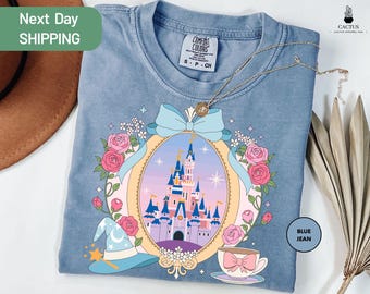 Comfort Colors Disney Castle Shirt, Magic Kingdom Shirt, Magic World Shirt, Disney Womens Shirt, Walt Disney World Tee, Girls Disney Shirt