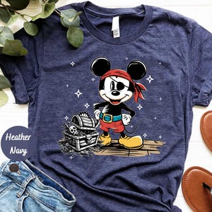 a shirt with a mickey mouse on it