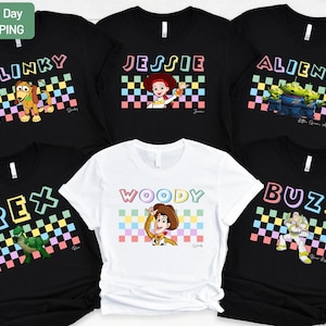 Toy Story Shirt, Disney Family Matching Shirt, Buzz Lightyear Shirt, Woody Shirt, Toy Story Character Shirts, Toy Story Party Shirt