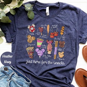 Disney Snacks Shirt, Disney Snack Goals Shirt, Disney Vacation Shirt, Disney Epcot Tee, Disney Food Lover image 3