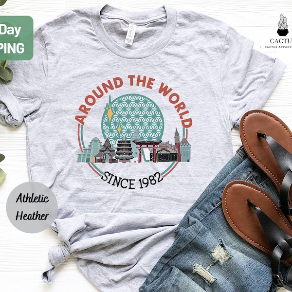 World Traveler Shirt, Epcot Shirt, Disney Around The World Shirt, Disney Vacation Shirt