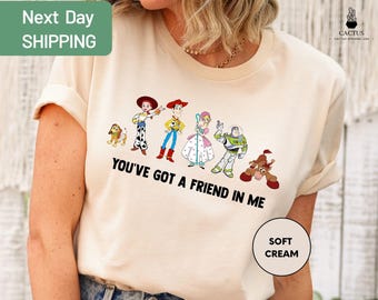 You've Got A Friend In Me Toy Story Shirt, Disney Vacation 2026, Toy Story Friends, Disneyworld Shirt