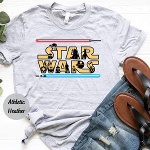 Vintage Classic Star Wars Shirts, Disney Classic Shirt, Disneyland Shirt, Disney Tee, Star Wars Shirt, Family Disney Tee image 3