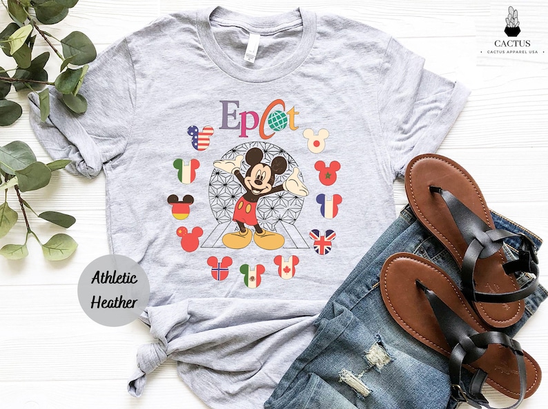 Disney Epcot World Traveler Shirt, Disney Epcot World Traveler, Disney Trip Matching T-Shirts, Epcot Mickey image 4
