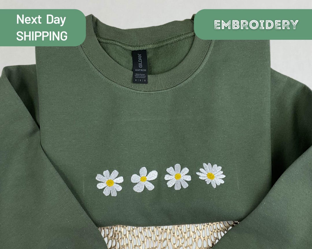 Dainty Floral Rings Sweater