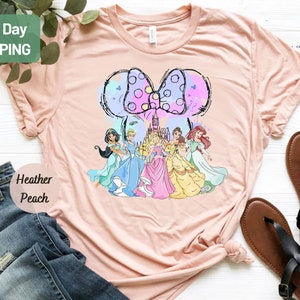 Disney Watercolor Castle Tee, Disney Vacation, Disney Princess Gift, Disney Girls Trip, Princess Tee, Princess Castle
