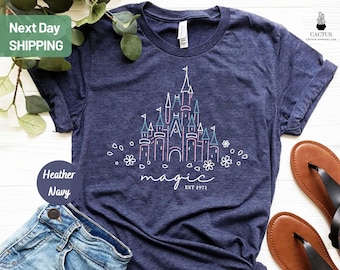 Magical Disney Castle Shirt, Disney Family Shirt, Disneyworld Shirt, Disney Shirts For Family, Disney Shirts