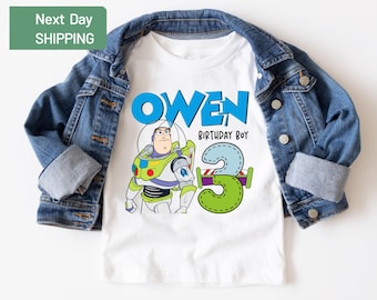 Buzz Lightyear Birthday Boy Shirt, Disney Toy Story Birthday Shirt, Family Birthday Shirt, Disney Birthday Trip Shirt, Custom Birthday Shirt