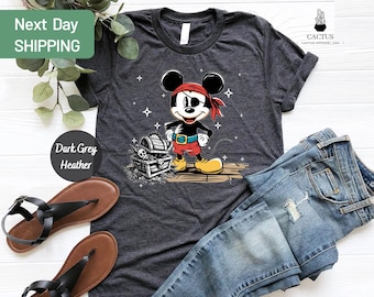 Disney Mickey Mouse Pirates Shirts, Disney Cruise Shirt, Disney Pirate Tshirt, Mickey Mouse Shirt, Cruise Trip Tee