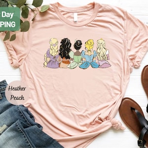 Disney Princess Shirt, Disney Shirt, Rapunzel Shirt, Cinderella Shirt, Disney Girls Trip, Disney Castle, Disney Girl Tee