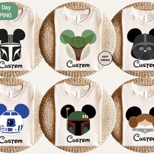 Custom Disney Star Wars Shirts, Star Wars Family Matching Shirts, Disneyworld Shirt, Custom Family Shirt, Disney Trip 2026