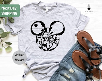 Star Wars Shirt, Star Wars Disney Shirt, Star Wars T-shirt, Daddy and Me Tee Shirt, Disney Shirts, Cool Disneyland Shirts, Star Wars Galaxy