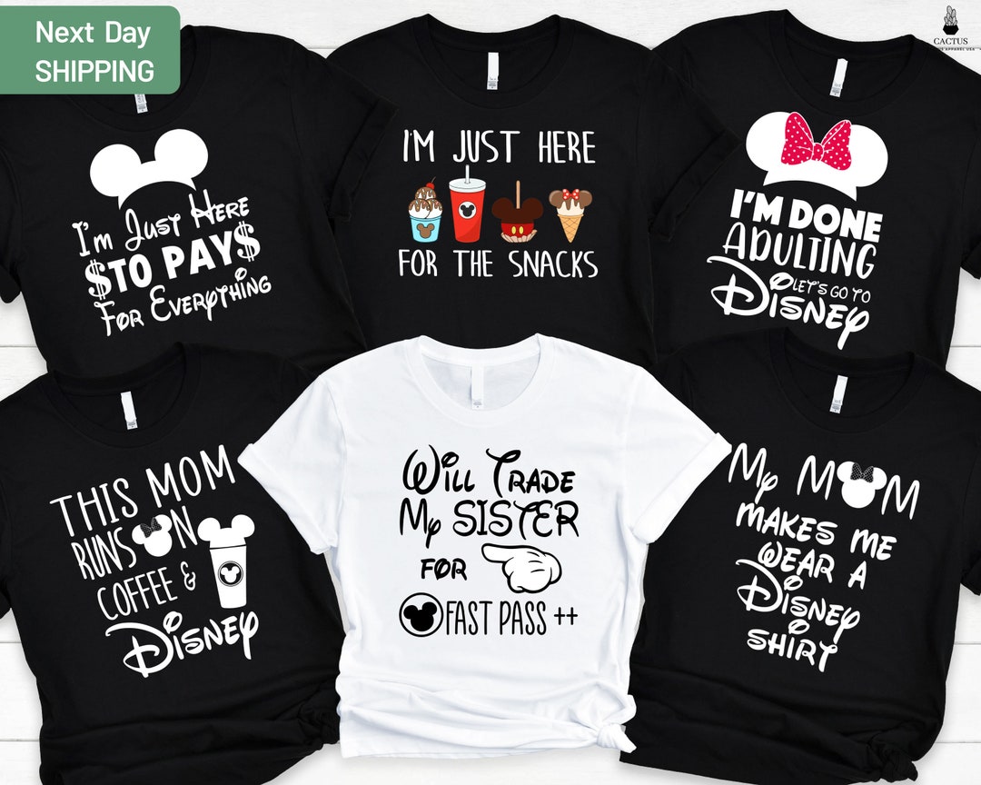 Disney Family Matching Shirts, Funny Disney Shirt, Family Vacation