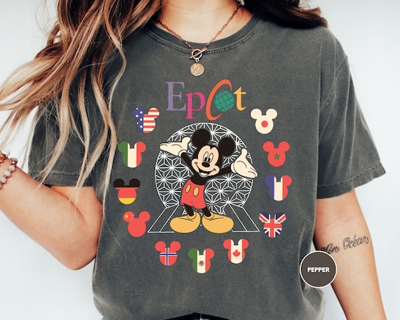 Disney Epcot World Traveler Shirt, Disney Epcot World Traveler, Disney Trip Matching T-Shirts, Epcot Mickey