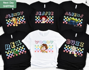 Toy Story Shirt, Disney Family Matching Shirt, Buzz Lightyear Shirt, Woody Shirt, Toy Story Character Shirts, Toy Story Party Shirt