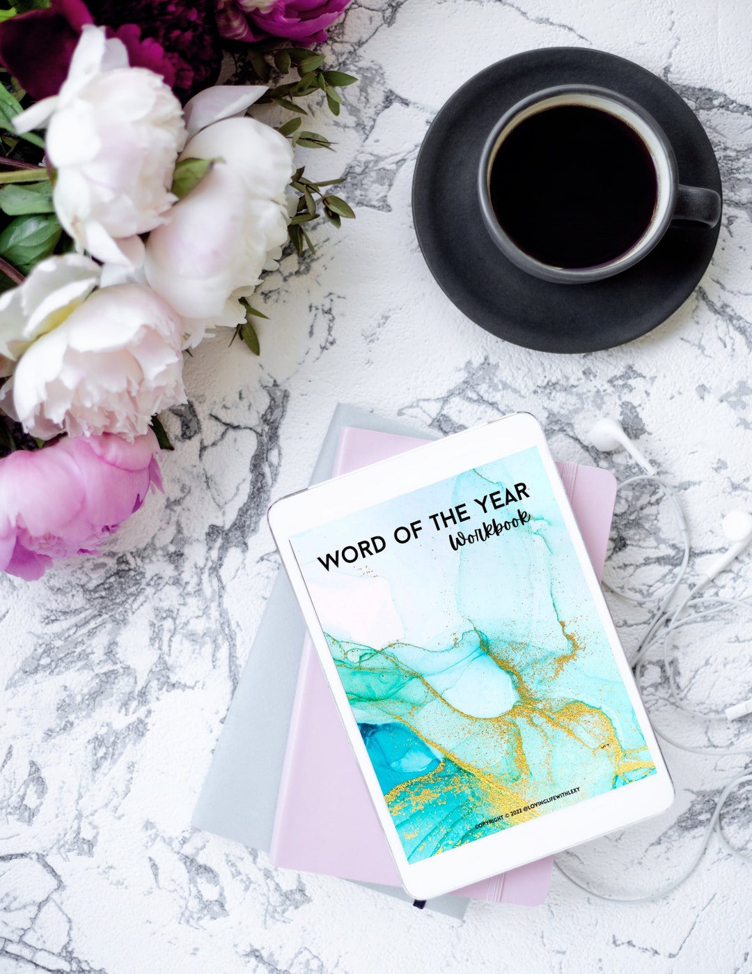 Word of the Year Workbook | Digital Printable Workbook 15+ Pages - Etsy