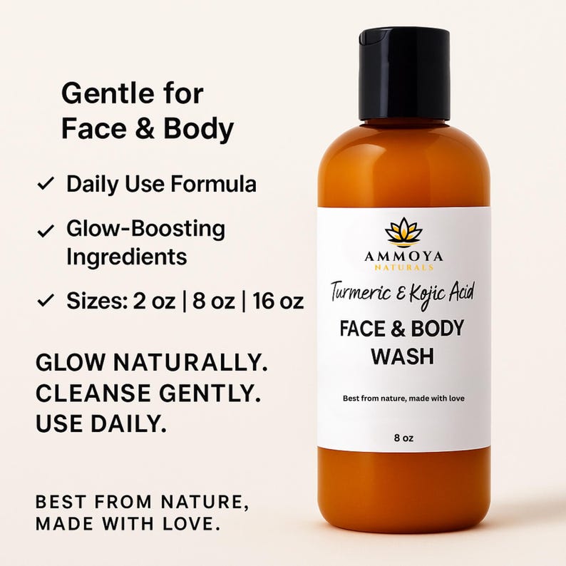 Turmeric Kojic Acid & Honey Body Wash image 2