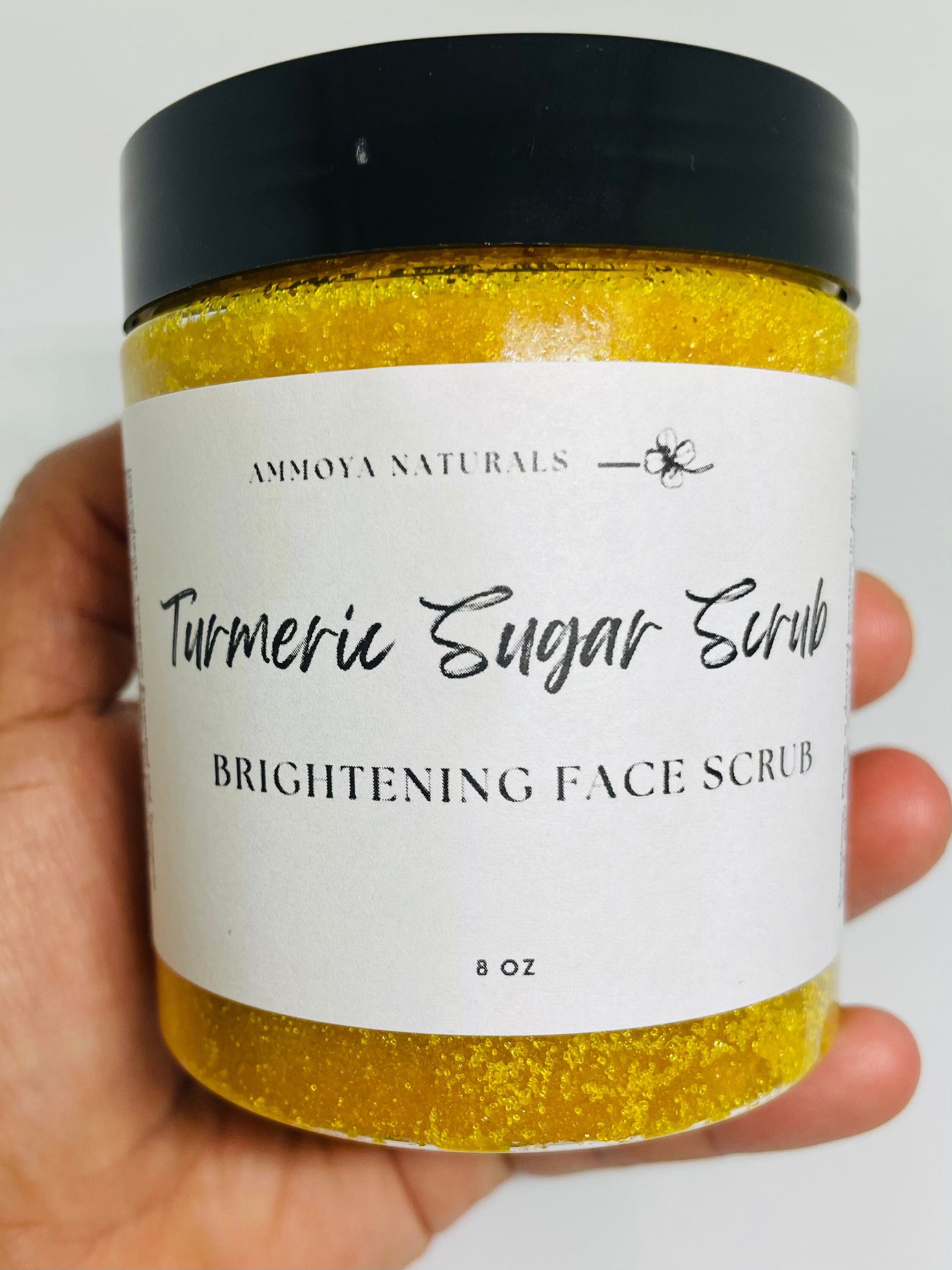 Turmeric Honey Sugar Scrub Face and Body Scrub Turmeric