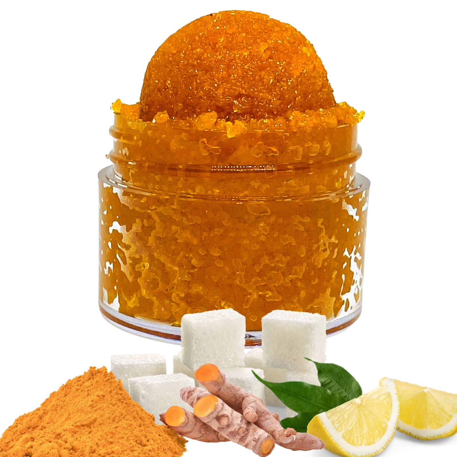 Turmeric Lemon Honey Sugar Lip Scrub Dark Lip Lip Etsy