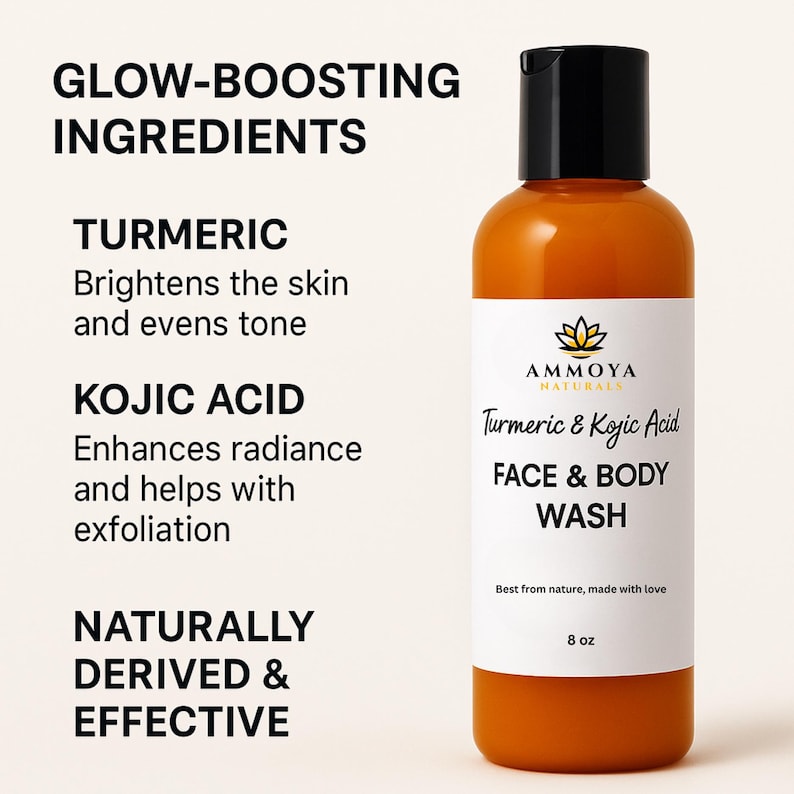 Turmeric Kojic Acid & Honey Body Wash image 3