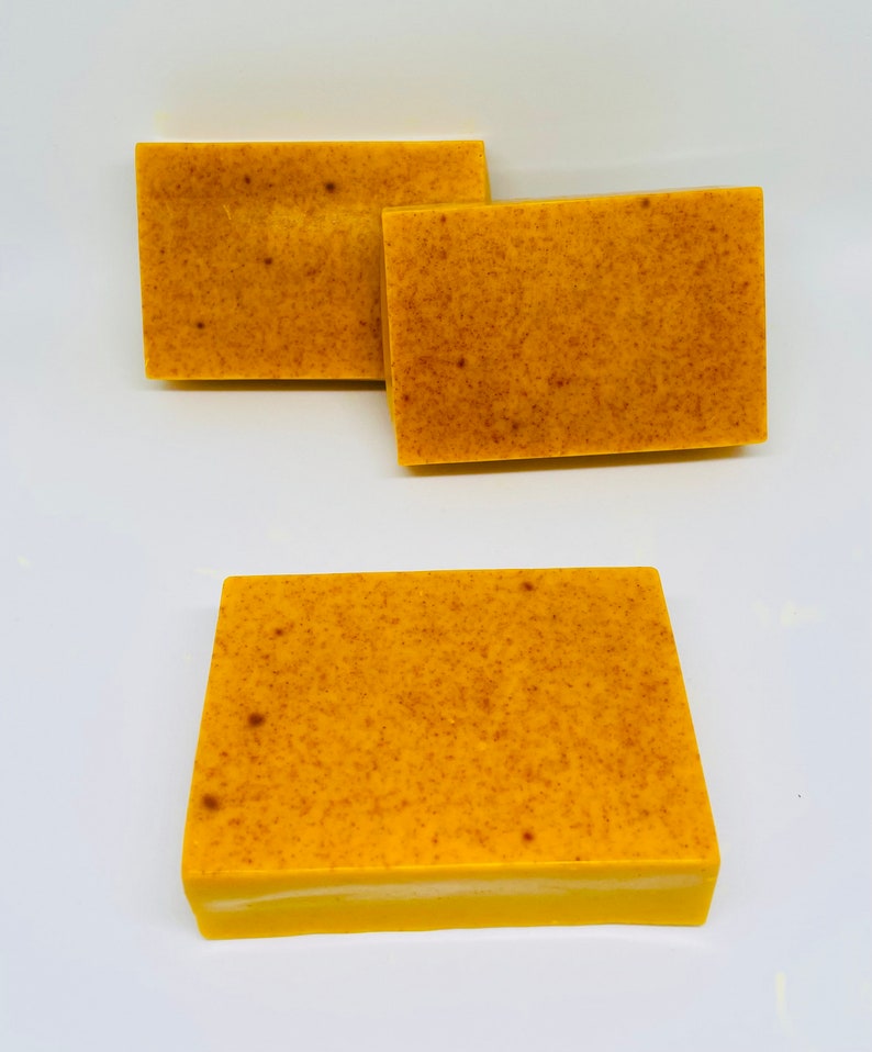 Kojic Turmeric Face Soap, Kojic Soap, Face Cleansing Soap, Turmeric Face and Body Soap, Kojic Face and Body Soap imagem 10