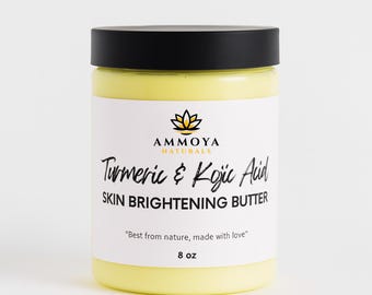 Kurkuma Kojic geschlagene Körperbutter