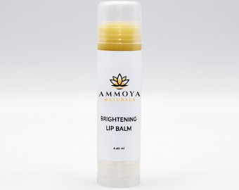 Bálsamo labial de miel y cúrcuma: manteca de karité, aroma cítrico