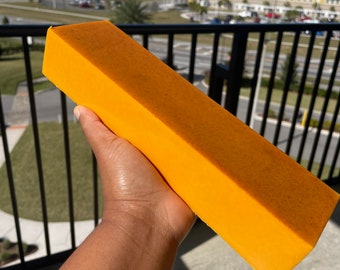 2 Lbs Kojic and Turmeric Soap Loaf: All Natural Ingredients